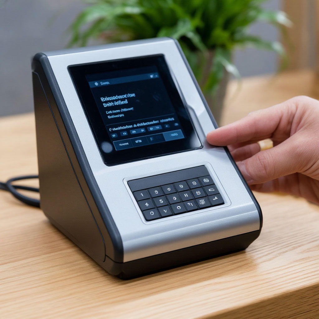 Biometrischer Tresor Modell BioShield – Fingerabdruckscanner